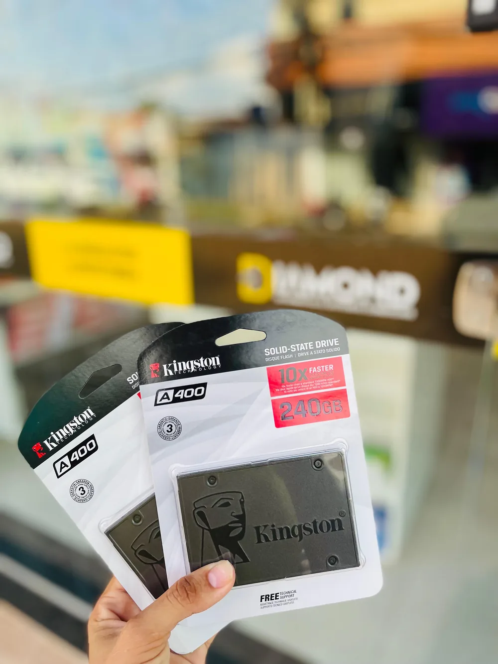 SSD e produtos de informática