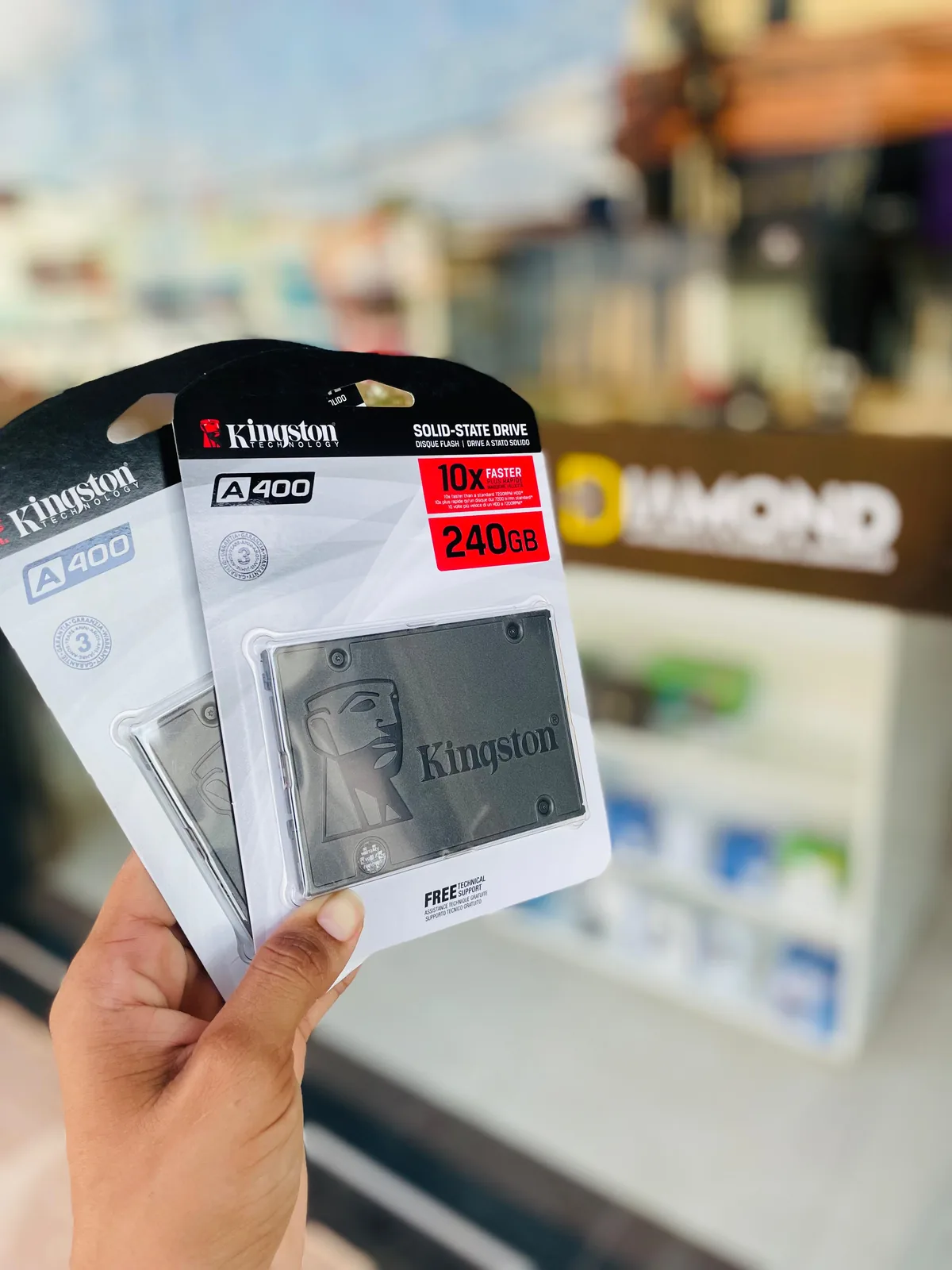 SSD Kingston na Diamond Informática